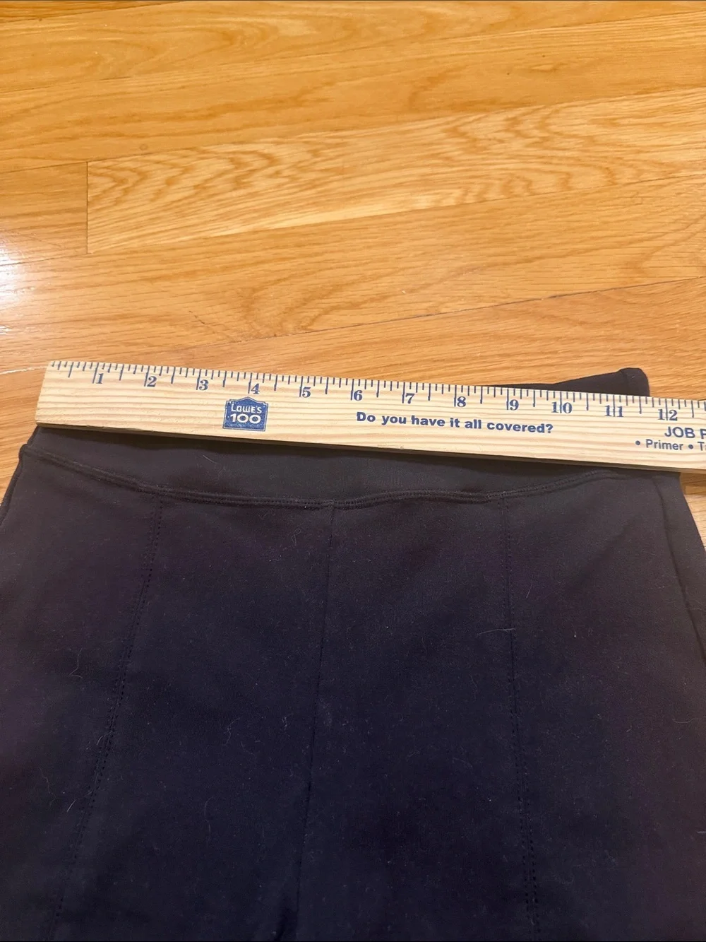 Alo yoga black flare legging size small .